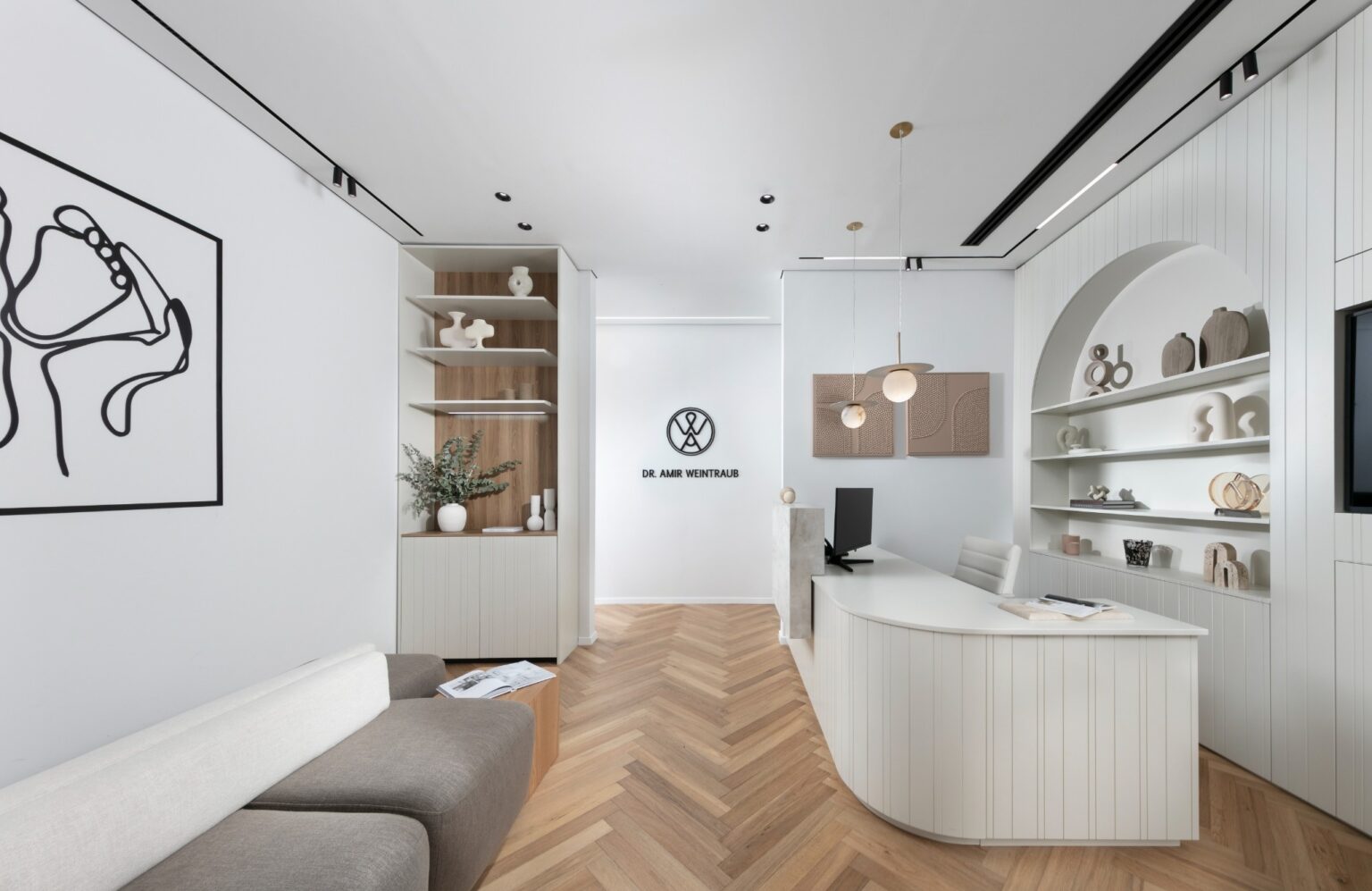 קליניקה מפנקת ואסתטית בתכנון הילה אלטר