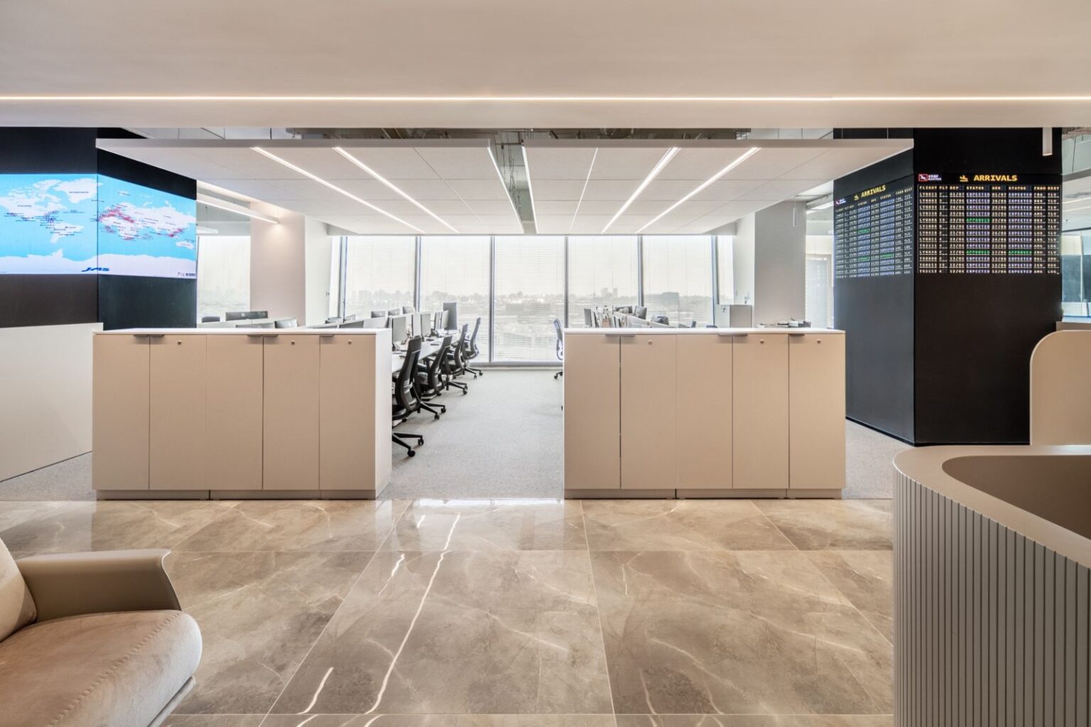 פרויקט ריהוט משרדי יוקרתי