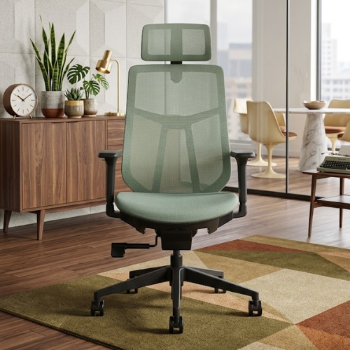 כסא משרדי ירוק דגם Z-2330AQ