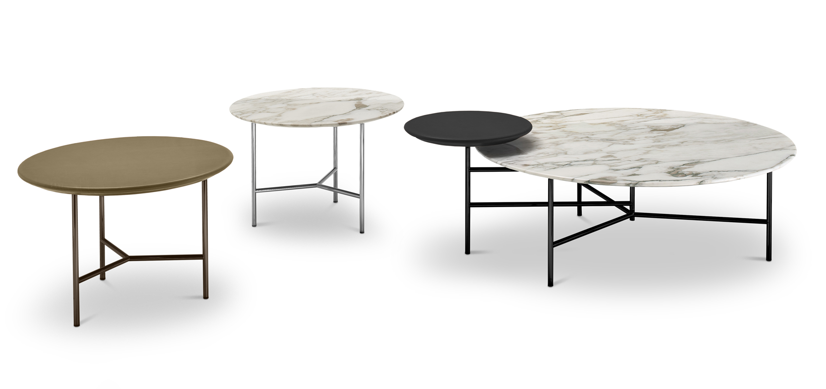 שולחן קפה עגול מודרני Twibe