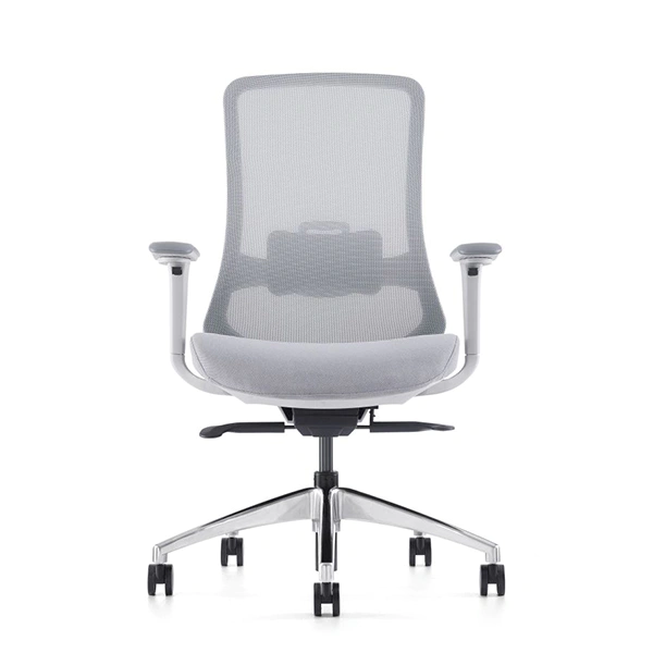 כסא עבודה גב רשת לבן Z-2320B