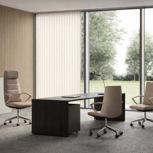 כסא מנהלים חום Klivia