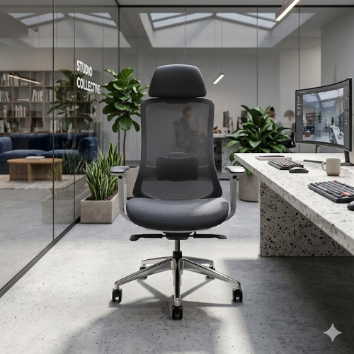 כסא עבודה מעוצב גב רשת Z-2320A