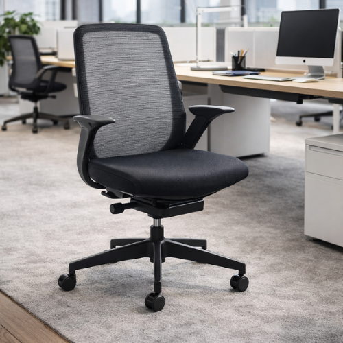 כסא עבודה משרדי Open שחור