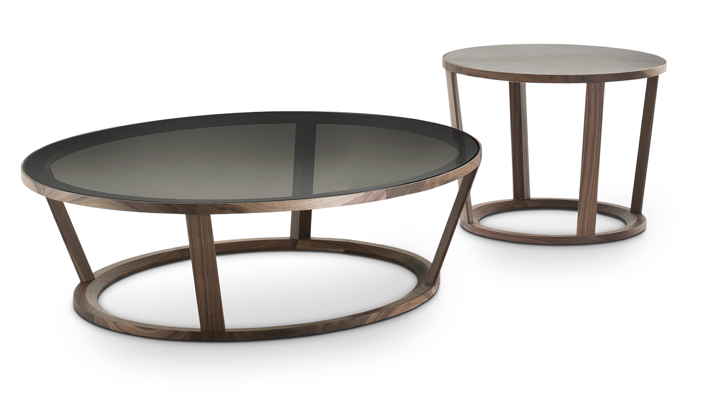 שולחן קפה עגול נמוך Niky