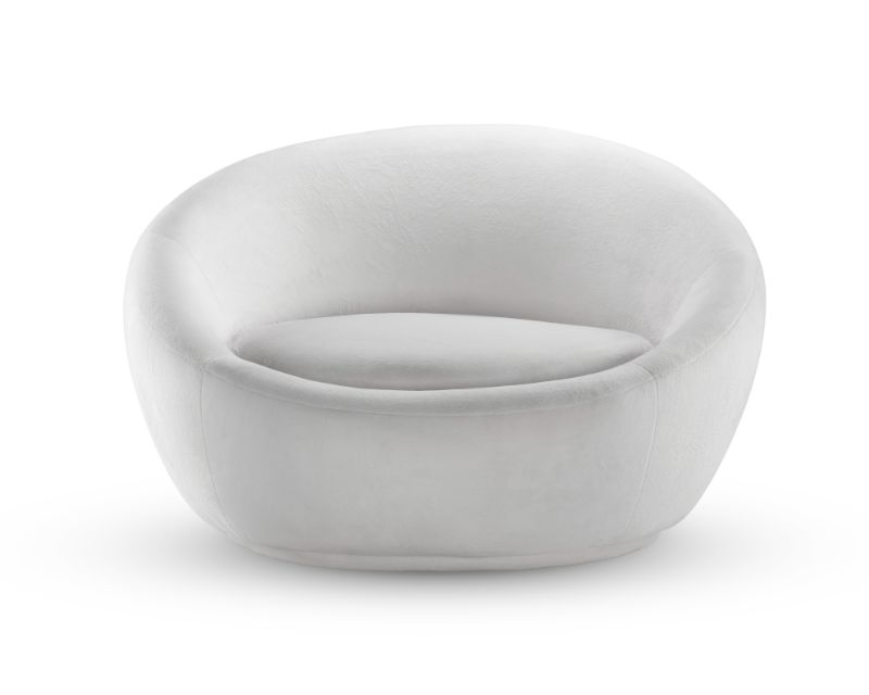 כורסא עגולה לחדר המתנה-חללית