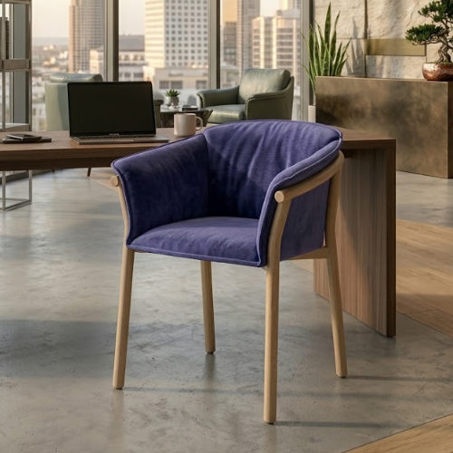 כסא אורח יוקרתי lamorisse wood 3687