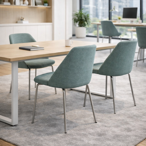 כסא אורח מעוגל osaka metal 5722