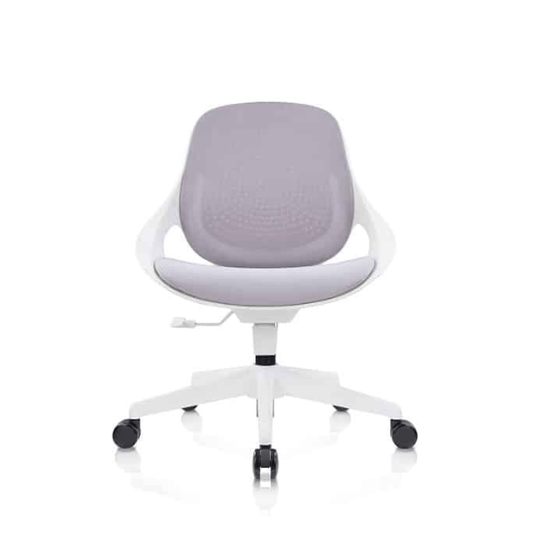 כסא ארגונומי לבן MOON