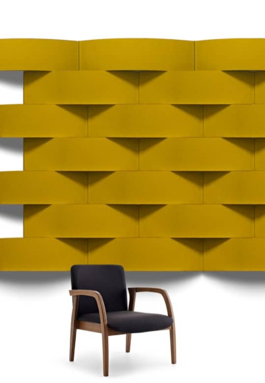 מחיצה אקוסטית למשרדים Ecoarch