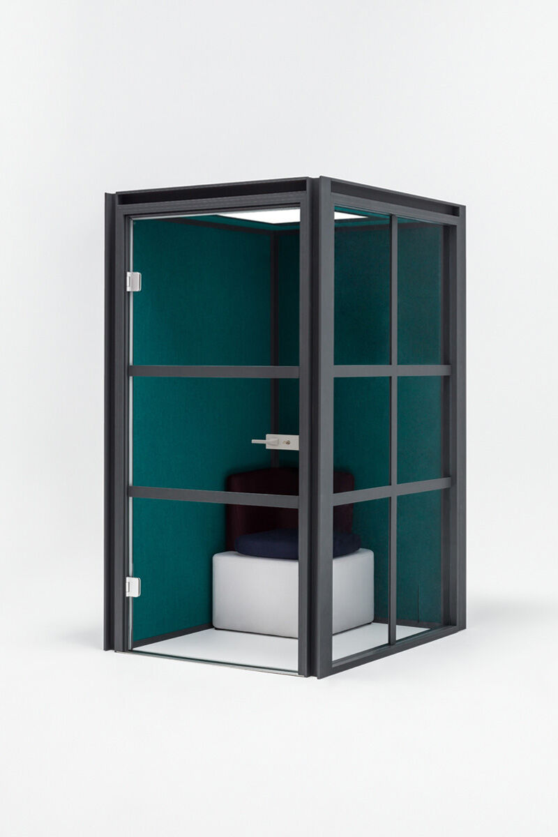 תא אקוסטי Hako- אפור